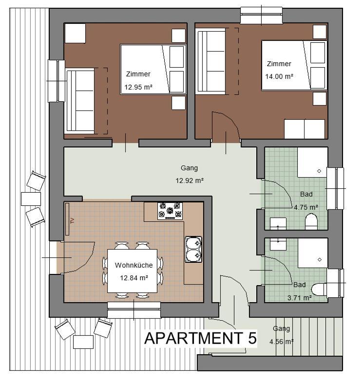 Apartments Leszek Elis 141 See Dış mekan fotoğraf